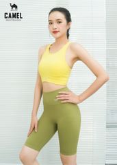 Camel Quần Bike short thể thao cơ bản lưng cao thể thao CWSQ.T006