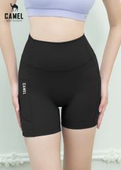 Camel Quần Bike short thể thao cơ bản lưng cao thể thao CWSQ.T007