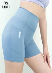 Camel Quần Bike short thể thao cơ bản lưng cao thể thao CWSQ.T007