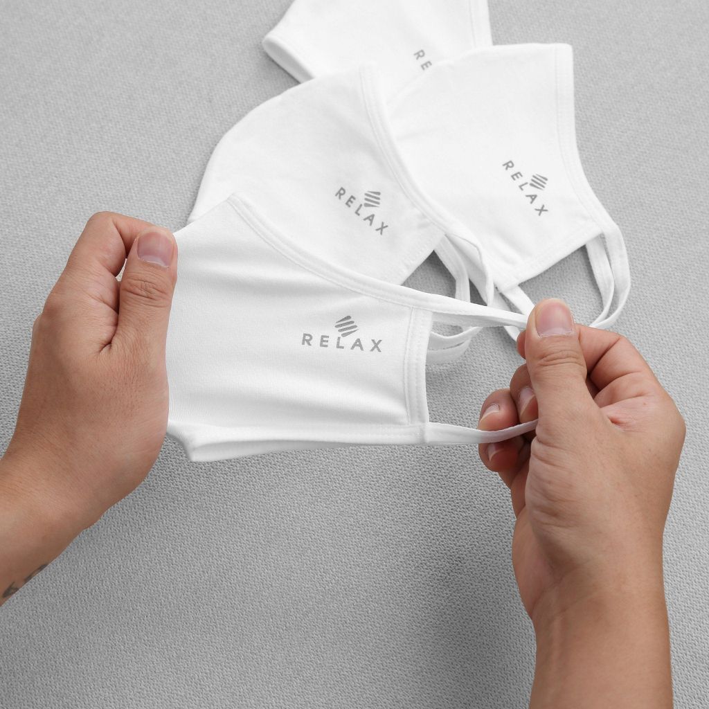 Khẩu trang vải kháng khuẩn Relax ( 1 COMBO 6 cái ) KT2L2C MÀU NGẪU NHIÊN