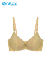 ÁO NGỰC NỮ PHỐI REN RAY037 CÚP T-SHIRT, KHÔNG GỌNG