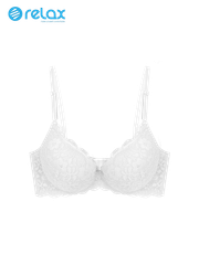 ÁO NGỰC NỮ PHỐI REN RAY037 CÚP T-SHIRT, KHÔNG GỌNG