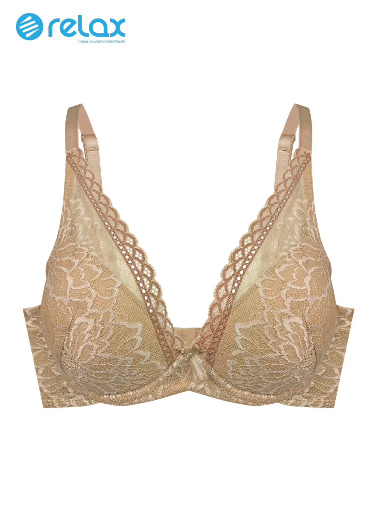 ÁO LÓT NỮ PHỐI REN RAY034 - MÚT MỎNG