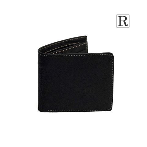 W-12.5 x H-10 cm / Đen / Da bò thật