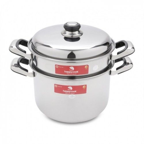 Xửng hấp inox Happy Cook 3 đáy 26cm