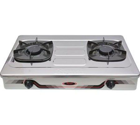 Bếp gas đôi Rinnai RV-370 mặt inox