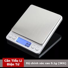 Cân điện tử tiểu ly Digital Scale 3000g x 0.1g DS-301