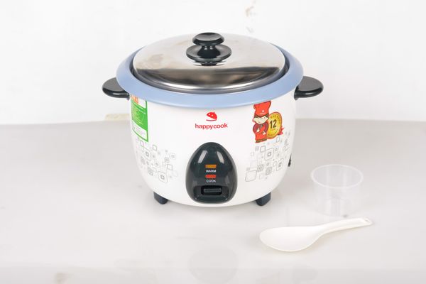 Nồi cơm điện nắp rời 1,8 lít Happy Cook - Lòng chống dính