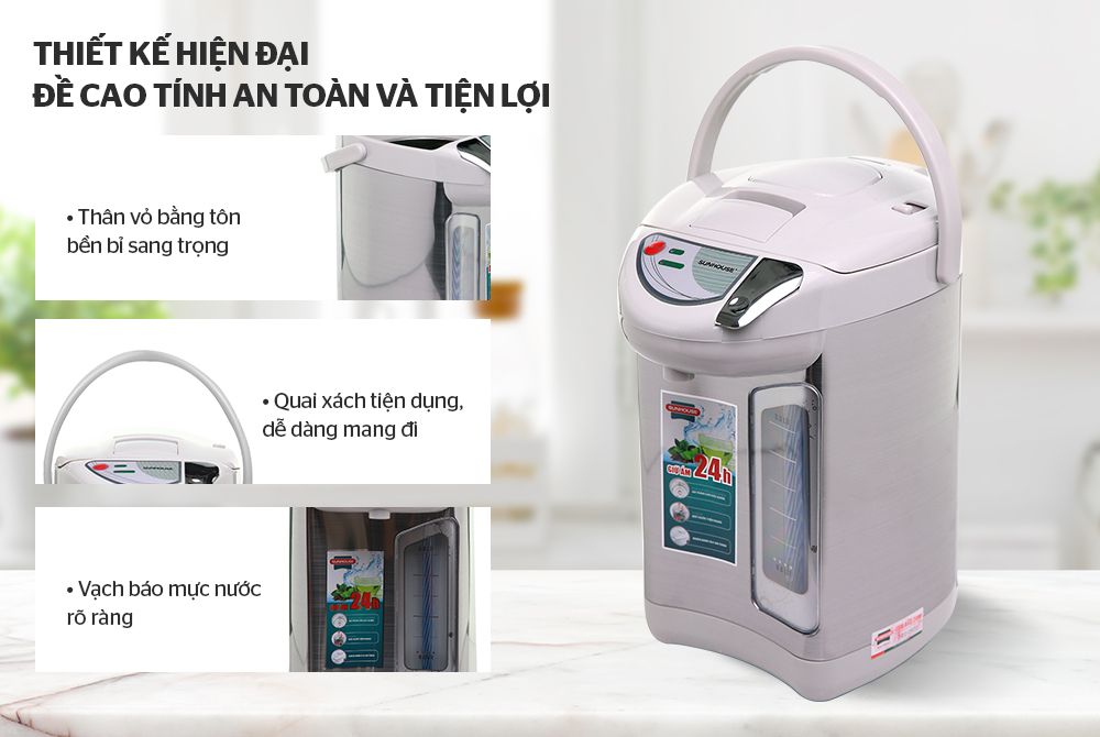 Bình thủy điện SUNHOUSE 3.3 L SHD1533