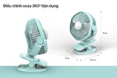 Quạt sạc mini SUNHOUSE SHD7111