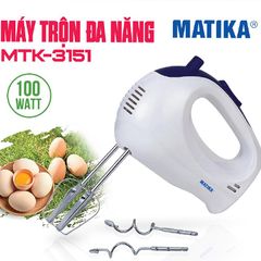 Máy đánh trứng - trộn đa năng Matika MTK-3151 (100W)