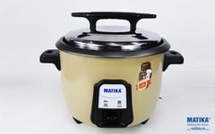 Nồi cơm điện MATIKA 3,6L - Lồng chống dính