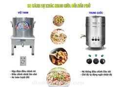 Nồi nấu phở điện LIỀN NỒI 40 LÍT