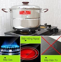 Xửng hấp inox Happy Cook 3 đáy 32cm