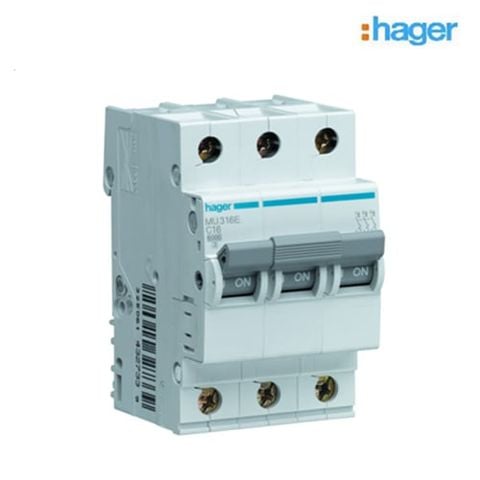 CẦU DAO TỰ ĐỘNG MCB HAGER NC340A