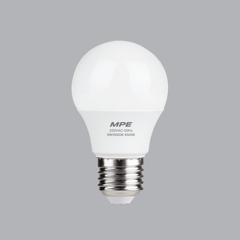 ĐÈN LED BULB 3W MPE LBD-3