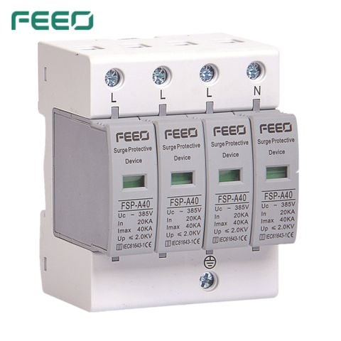 Chống sét AC 4P, 385VAC, 30-60KA FSP-A60 FEEO