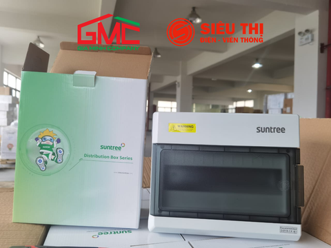 Hộp phân phối điện PMH18PN (2 thanh đồng) 18 module Suntree (Model 2024)