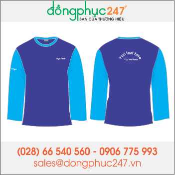 Mẫu áo thun đồng phục cổ tròn TRON017