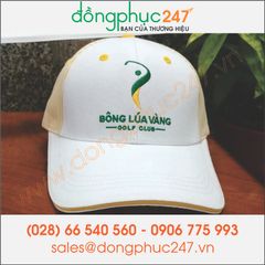 NÓN LƯỠI TRAI ĐẸP BÔNG LÚA VÀNG - CAP16