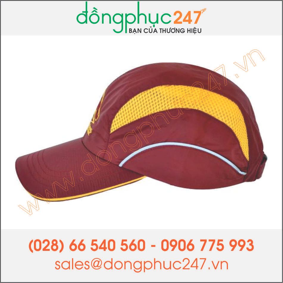 NÓN LƯỠI TRAI ĐẸP MÀU ĐỎ ĐÔ - CAP05