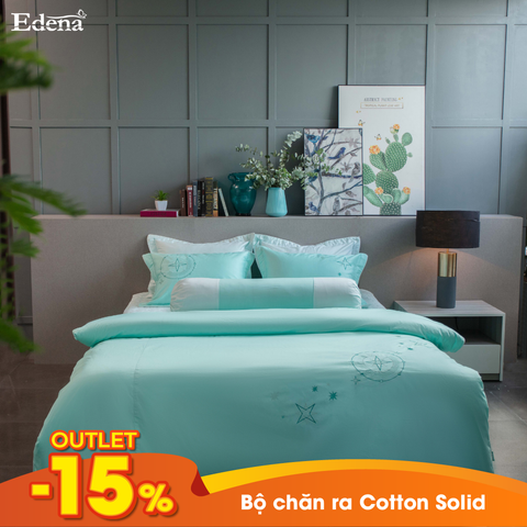 Bộ Ra Edena Cotton Solid 376