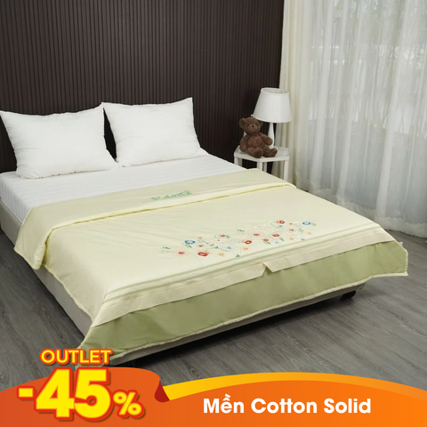 Mền Cotton Solid -45%