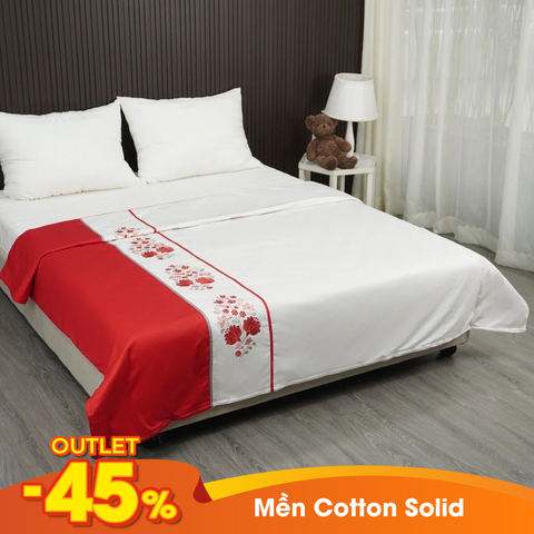 Mền Cotton Solid -45%