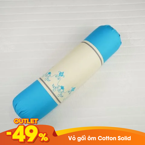 Vỏ Gối Ôm Cotton Solid Nhiều Màu -49%