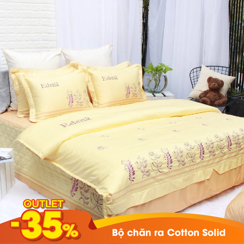 Bộ Ra Edena Cotton Solid 357