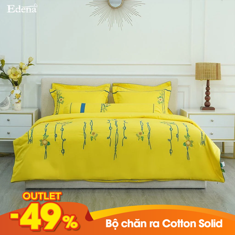 Bộ Ra Edena Cotton Solid 378