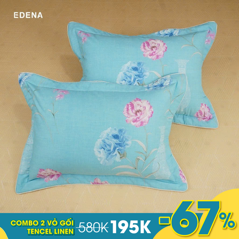 Combo 2 Vỏ Gối Tencel Linen