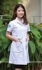 ÁO DƯỢC SĨ NỮ THIẾT KẾ MẪU 011 CỘC TAY
