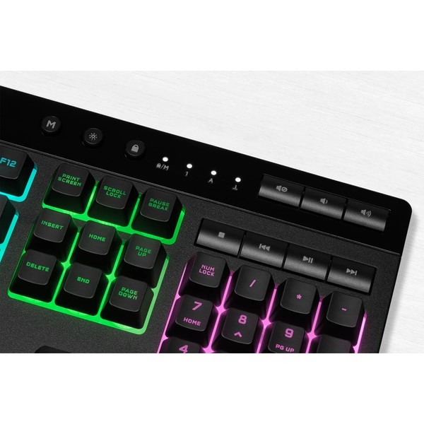 Bàn Phím Corsair K55 RGB Pro Black