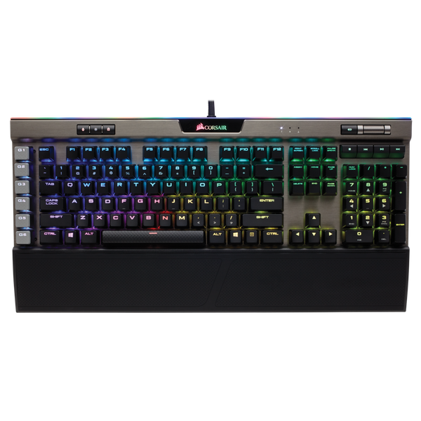 BÀN PHÍM CƠ CORSAIR K95 RGB GUNMENTAL PLATIUM NEW