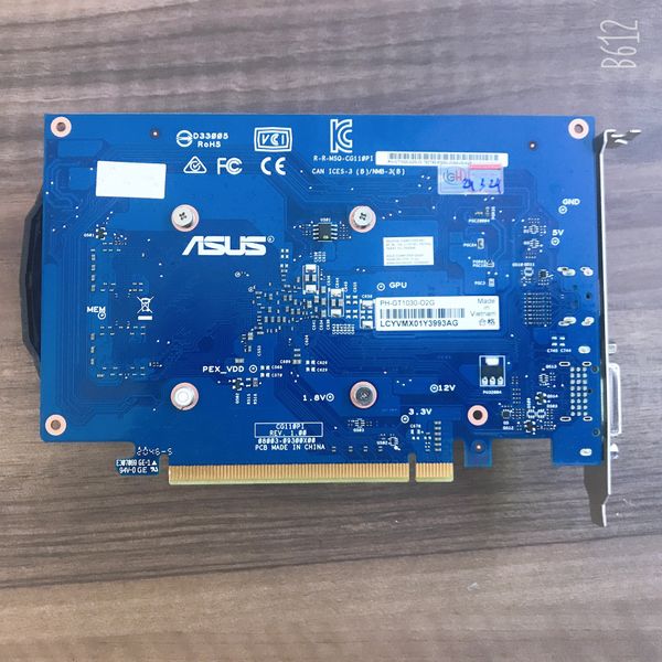 VGA ASUS GT1030 PHOENIX 2GB BH 1 THÁNG