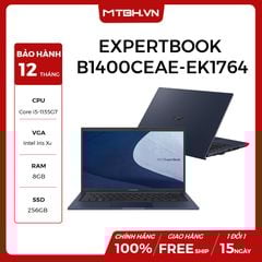 LAPTOP ASUS EXPERTBOOK B1400CEAE- EK1764 CORE i5-1135G7 | 8G RAM | 256G SSD | 14