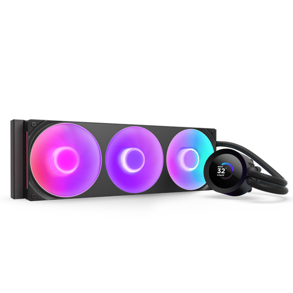 BỘ TẢN NHIỆT NƯỚC NZXT KRAKEN PLUS 360 RGB V2 BLACK - 360MM ( RL-KR360-B2 )