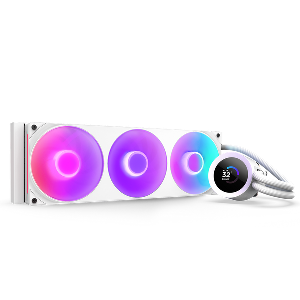 BỘ TẢN NHIỆT NƯỚC NZXT KRAKEN PLUS 360 RGB V2 WHITE - 360MM ( RL-KR360-W2 )