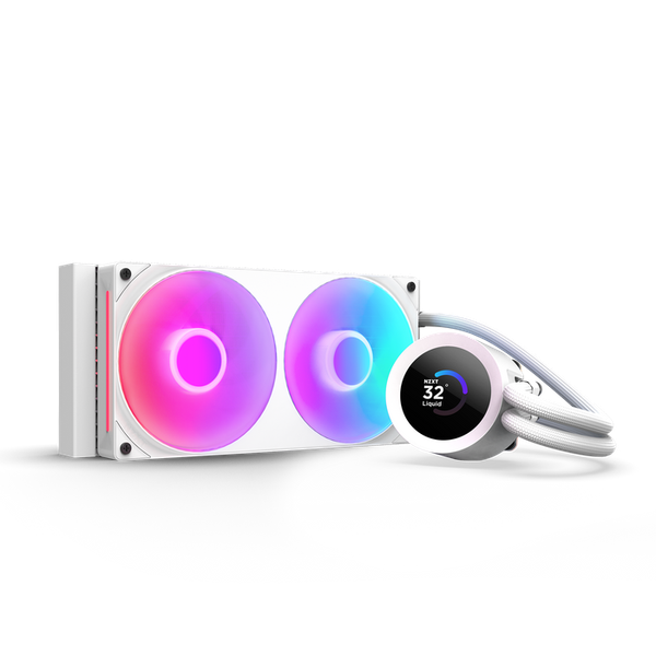 BỘ TẢN NHIỆT NƯỚC NZXT KRAKEN PLUS 240 RGB V2 WHITE - 240MM ( RL-KR240-W2 )