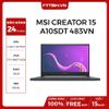 LAPTOP MSI CREATOR 15 A10SDT 483VN CORE I7-10750H | RAM 16GB | 512GB SSD | GTX 1660Ti | 15.6