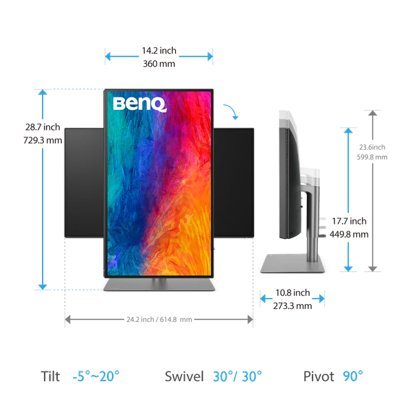 MÀN HÌNH LCD BENQ PD2725U 27