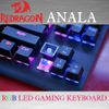 BÀN PHÍM CƠ REDRAGON ANALA RGB BLUE SWITCH (MODEL:K568) NEW BH 12TH