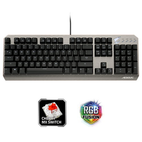 BÀN PHÍM CƠ GIGABYTE AURUS K7 RGB (MX CHERRY RED SWITCH) NEW BH 24TH