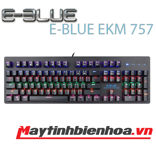 BÀN PHÍM CƠ EBLUE EKM757 BLUE SWITCH NEW BH 12TH