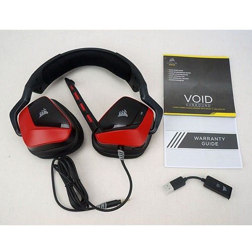 TAI NGHE CORSAIR VOID SURROUND RED NEW