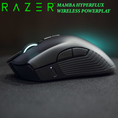 COMBO MOUSE PAD Razer Mamba + Firefly HYPERFLUX NEW