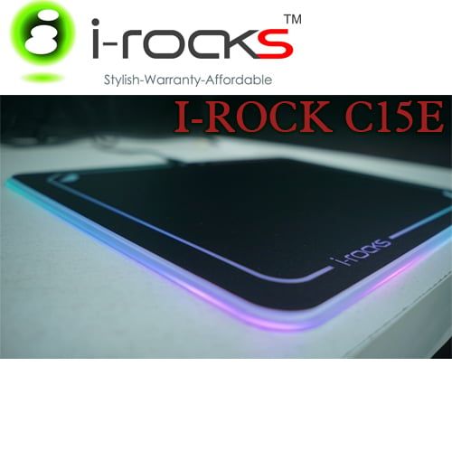 MOUSE PAD I-ROCKS C15E LED NEW
