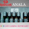 BÀN PHÍM CƠ REDRAGON ANALA RGB BLUE SWITCH (MODEL:K568) NEW BH 12TH