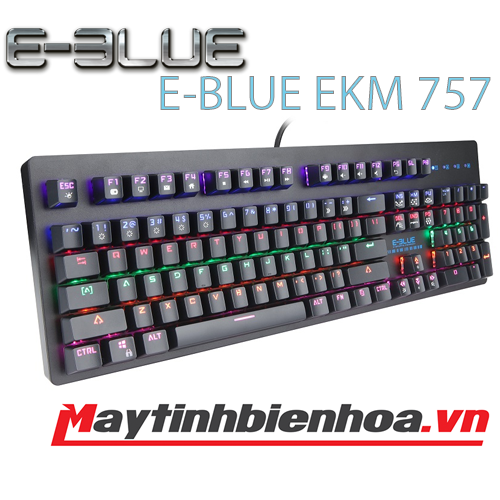 BÀN PHÍM CƠ EBLUE EKM757 BLUE SWITCH NEW BH 12TH
